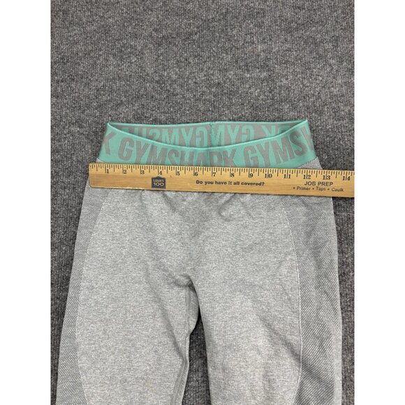 Gymshark Leggings Womens XS Gray Compression Seamless Ankle Yoga Workout Gym - Picture 3 of 7